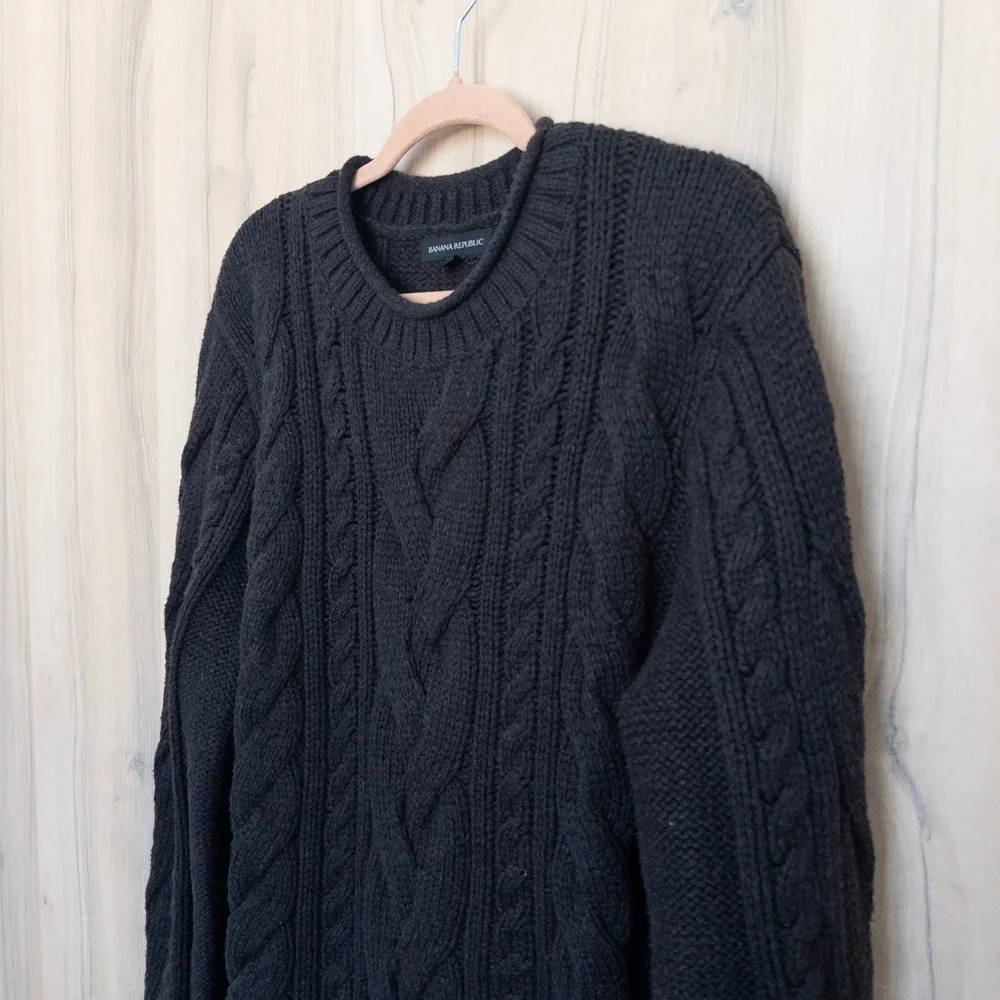 Banana Republic chunky cable